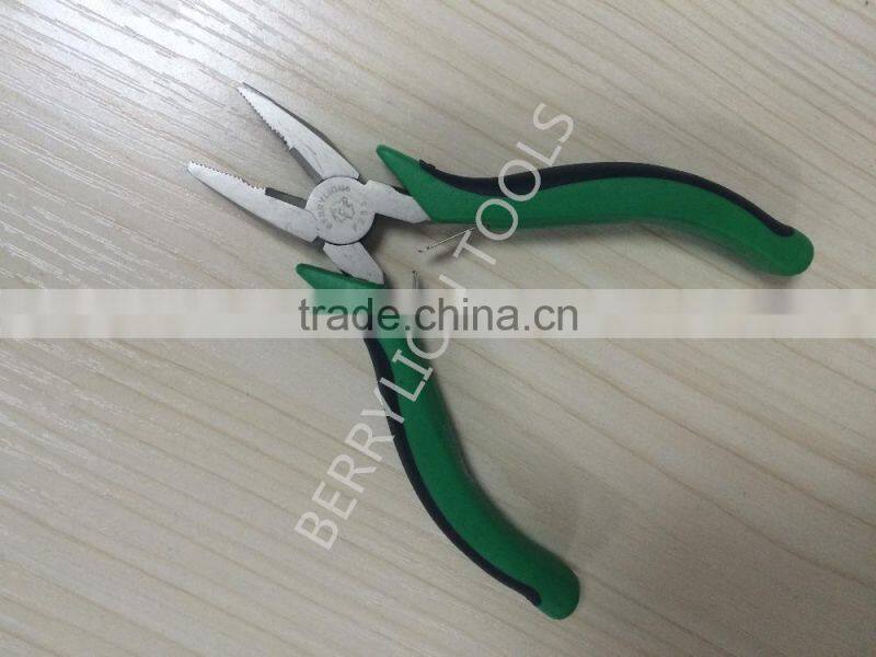 BERRYLION dual colors wire cutting 5 inches mini combination plier tools with high quality