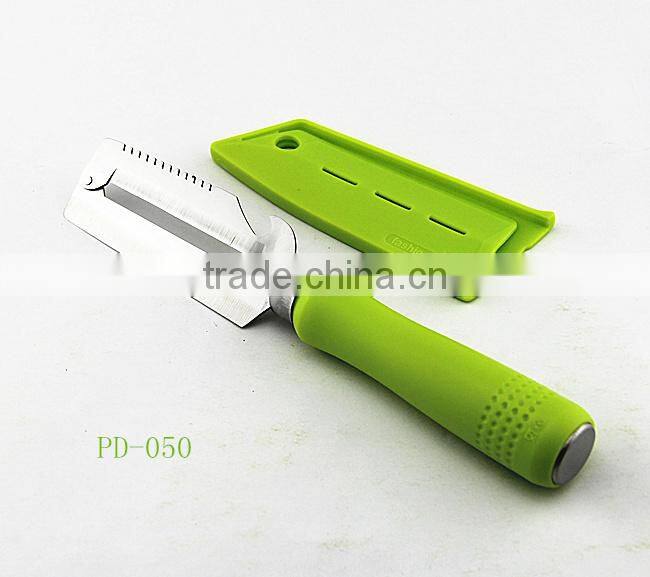 Multi purpose stainless steel vegetable peeler with cover PD-048