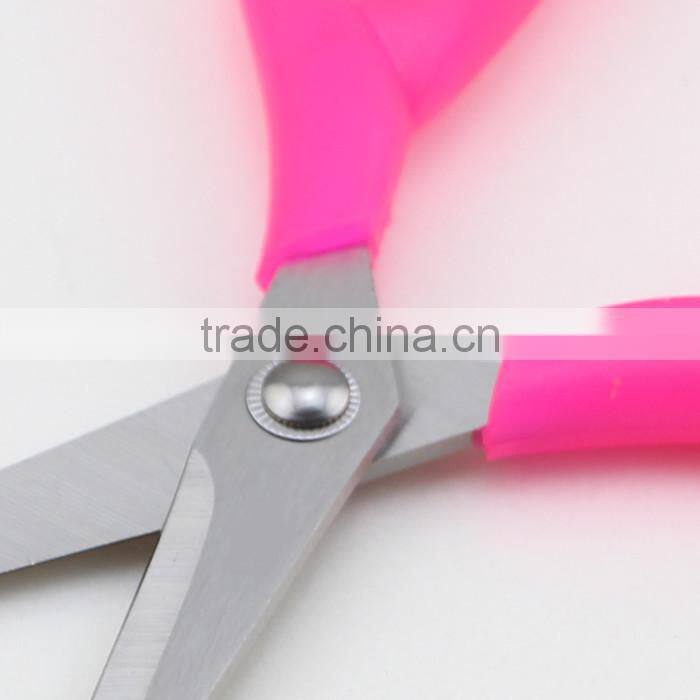 Pink Handle and Stainless Steel Blade Paper-cut Scissor