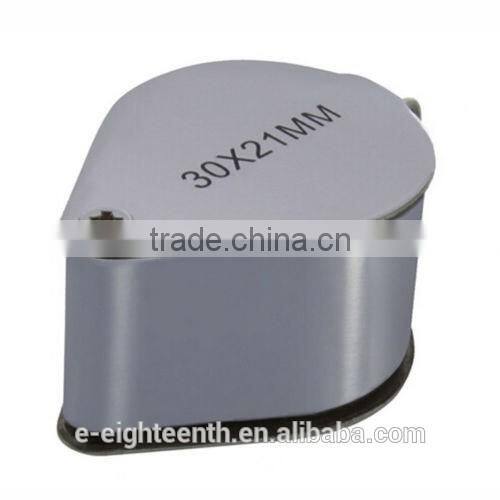30x 21mm jeweler loupe magnifier magnifying glass