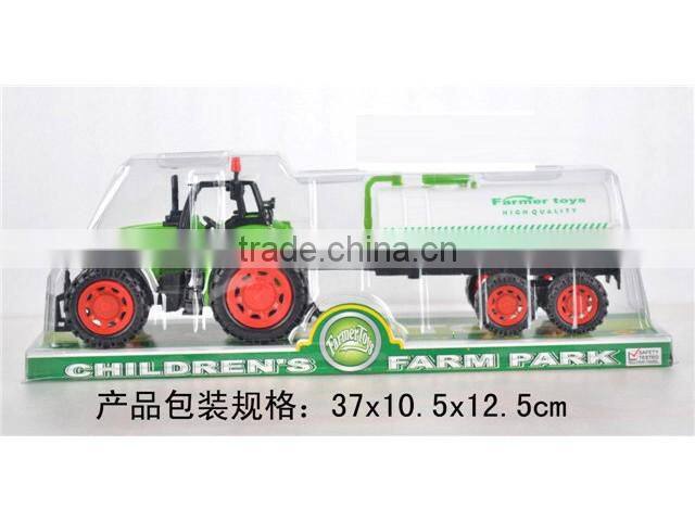 2014 new design friction car with 2 trucks for kids