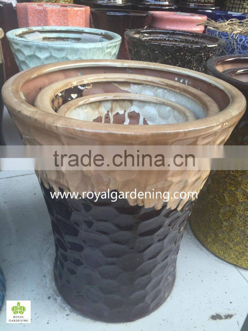 Ceramic big flower pot