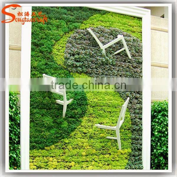 garden vertical artificial green wall new product fake plant wall green wall for sale