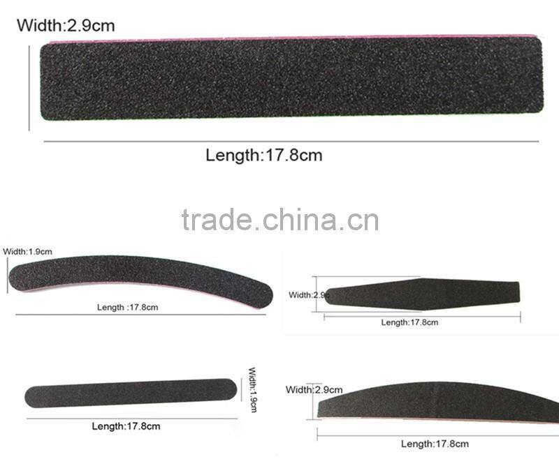 Wholesale professional nail files for salon services abrasive nail file