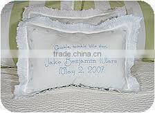 Super lovely fashion style embroidery baby pillow case