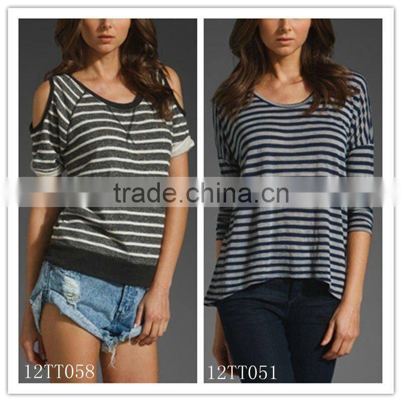 8DR457 lady's chiffon printed dress