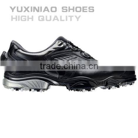 new style fashion men golf shoes sneakers sport for business high quality, adults high top golf shoes with spike made in china