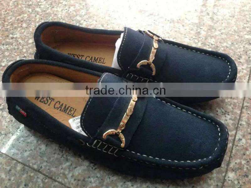 brand name men peas shoes stock inventory wholesale, good quality men stock casual shoes with genuine leather