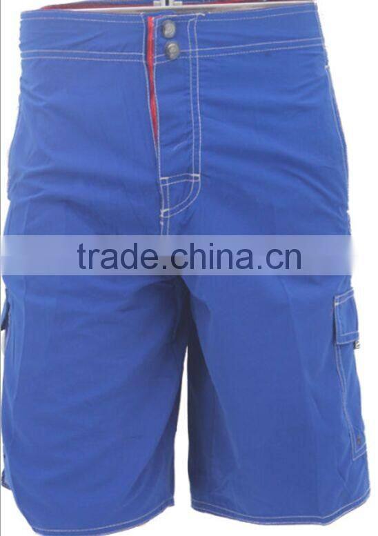 Multi-pocket board shorts men summer shorts