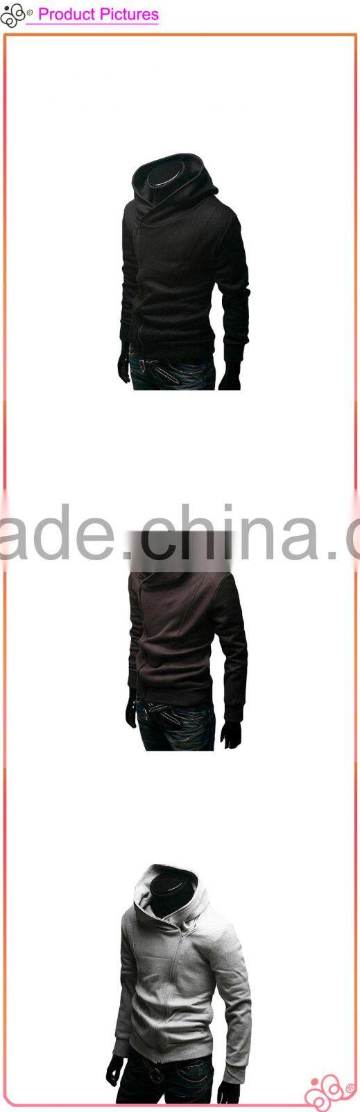 fleece long sleeve 100%polyester plain fashion winter men colthes