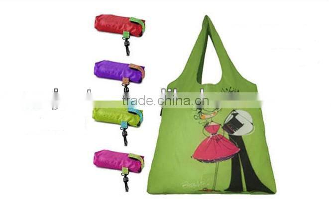 china supplier portable recyclable foldable shopping bag