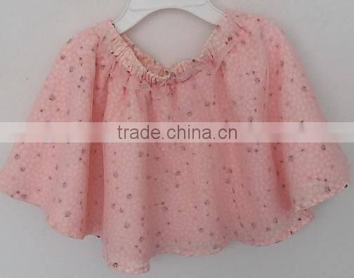 baby girl pink color printed skirt for Autumn