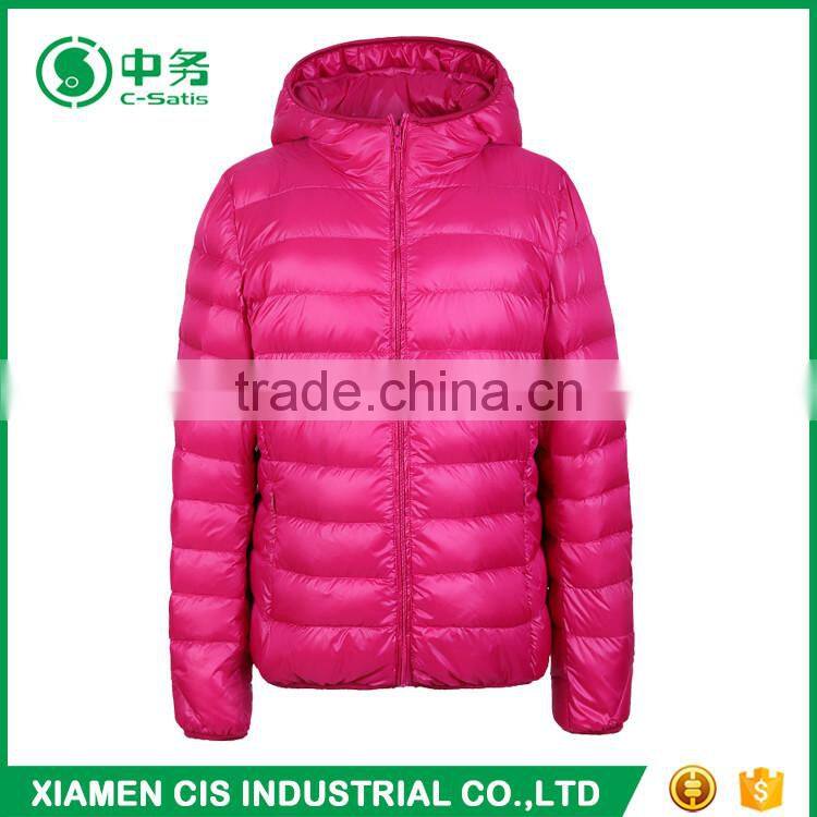 Most Popular Winter Ultra Thin Foldable Down Jacket for Women