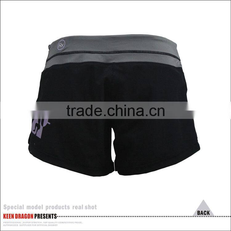 Wonens Breathable Black Training Shorts Bjj Jogger Pants