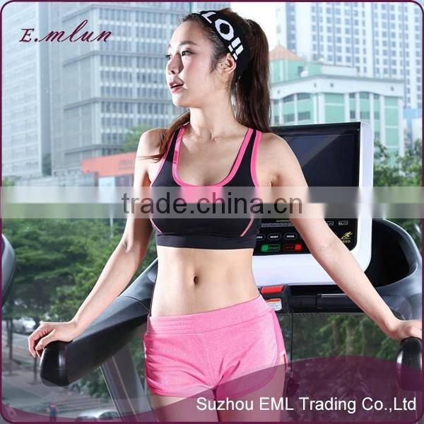 Yoga clothing professional spandex sports underwear running fitness quick-drying sexy women sports bra