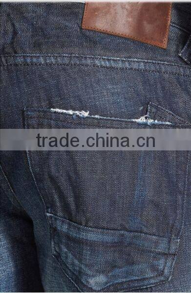 Biker Jeans Fashion Denim trousers(LOTK099)