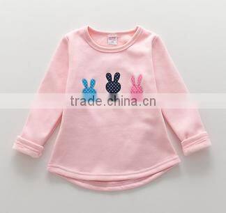 cheap customized lovely baby girls crewneck hoodies3-6months wholesale good quality baby girls crewneck hoodies sweatshirt
