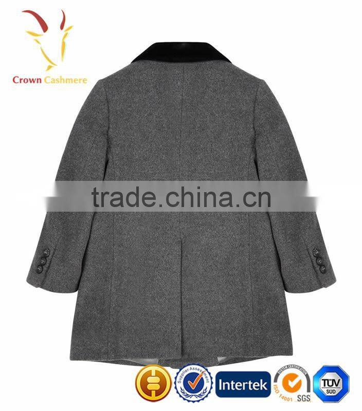 Warm Kids Winter Woolen Cashmere Coat for Winter
