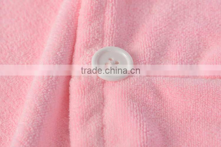 Super absorbent microfiber hair shaft grinding hair towel Thickening of dry hair shower cap