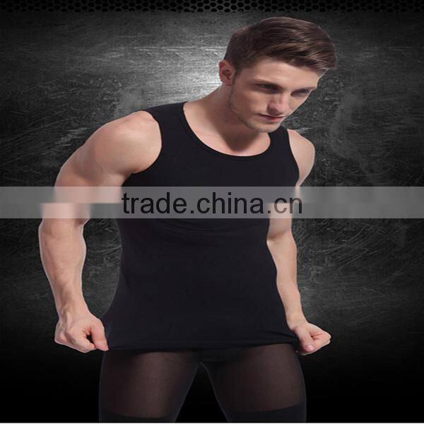 Suntex 100% Polyester Running Custom Jersey Men Compression Clothes Sports Singlet