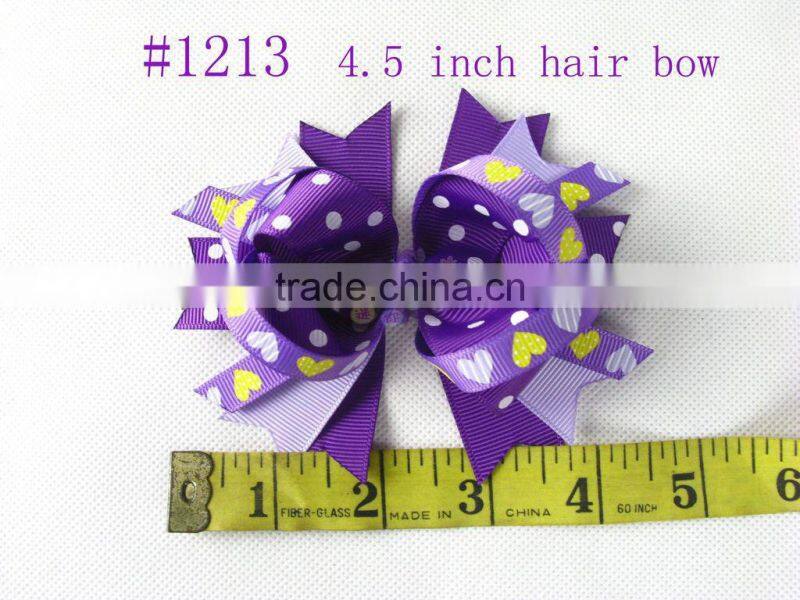 Various Boutique Hair Bow Girls Children Alligator Clip Ribbon Headbands Big Style 11.5CM Kids Bowknot Hairpin Hair tire