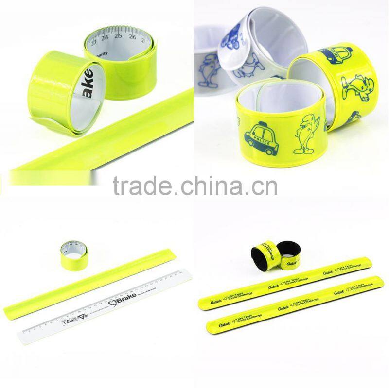 Hot sale unisex pvc silicone rubber slap wristband