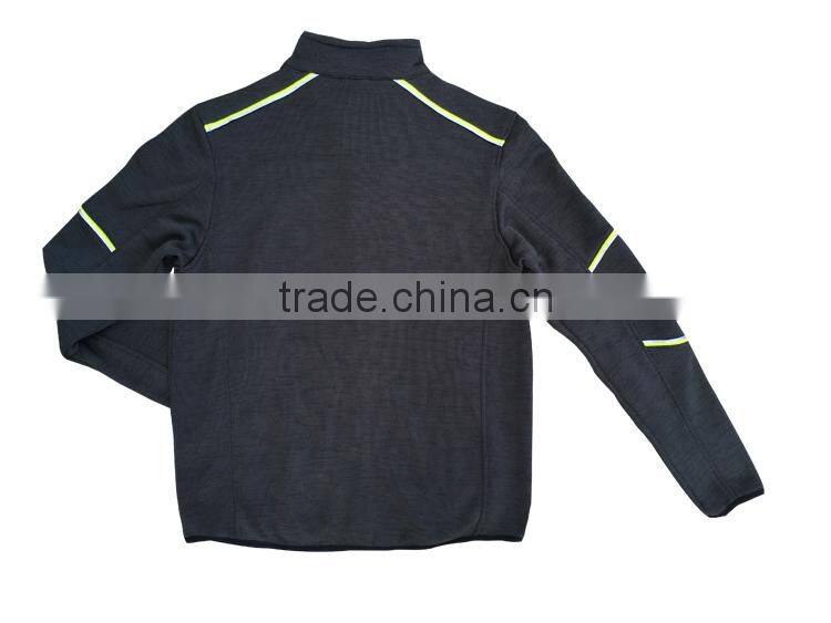 Mens outerwear wear collars knit garment