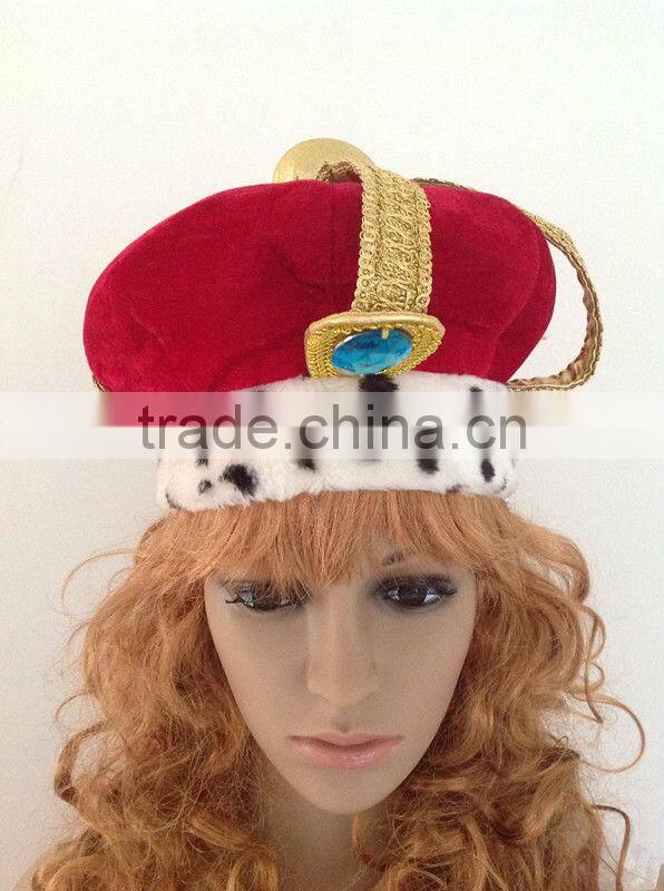 factory sale crown hat for carnival headdress