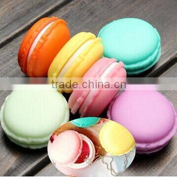 New Hot Fashion Sweet Macarons Storage Box Candy Color For Jewelry Earring Outing Boxes Living Essential