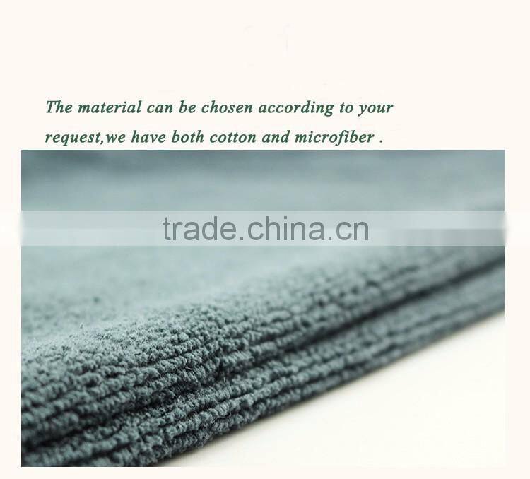 Gym towel with zipper pocket bamboo fabric