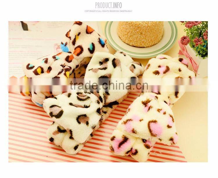 Fleece low price custom hair band