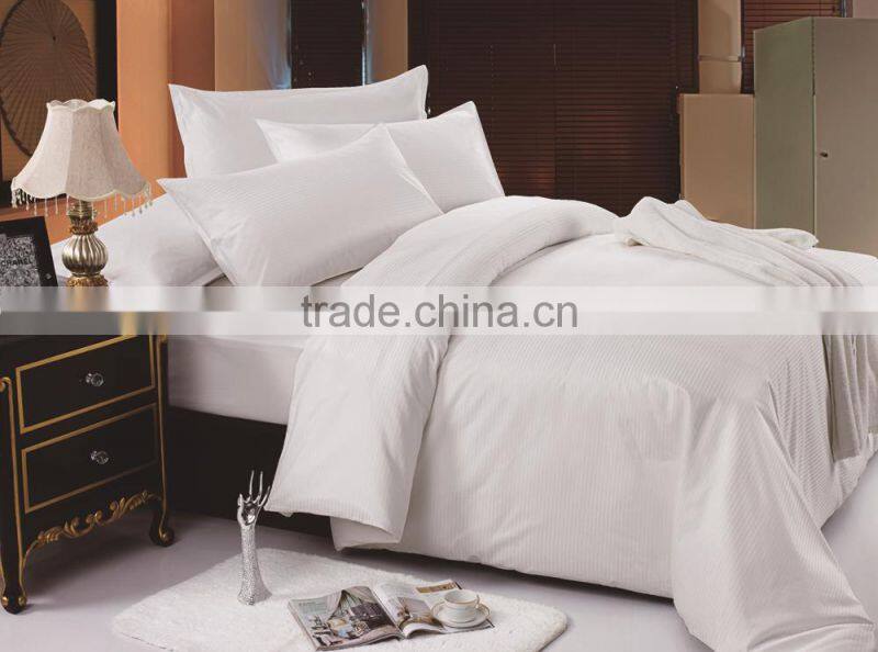five star hotel bedding set,Hotel Bed linen,satin stripe bedding set