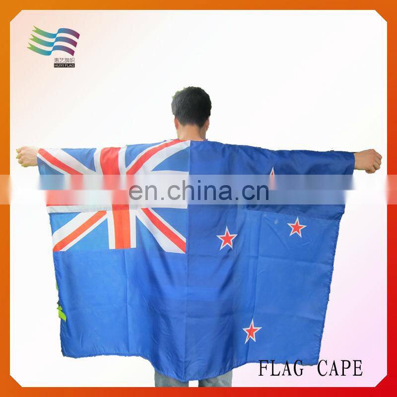 Digital Printing Polyester Custom Design Body Cape Flag
