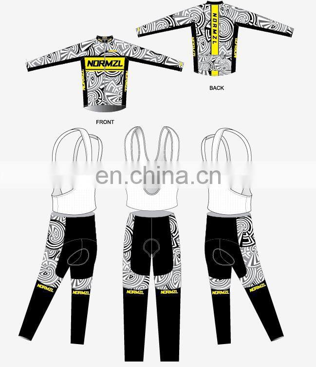 High quality Dry fit bike jerseys Sets Style and Cycling Wear Sportswear Type sublimation bike kit