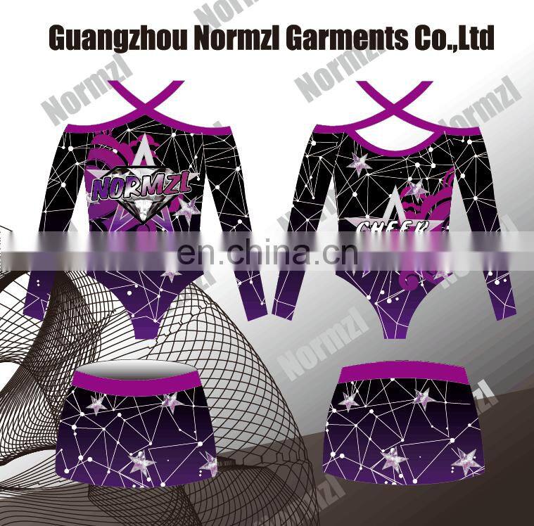 Fitness comfortable custom childs dance wear china