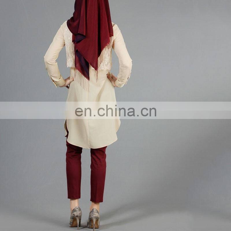 Ladies Tunic Top Wholesale Ladies Cream Lace Tunic Top Shirt Chiffon One Size Plus Loose Blouse