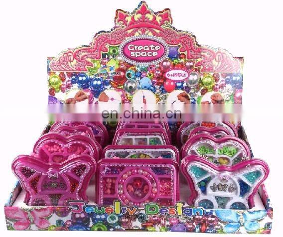 kids creative ABS material diy plastic bead with EN71