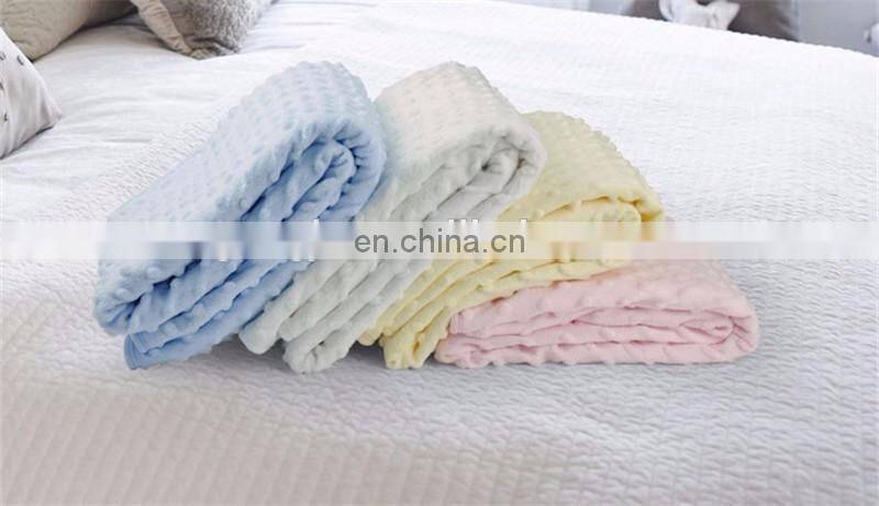 Elinfant bebes Minky Blanket baby bedding covers blankets newborn swaddle blanket