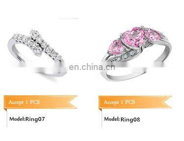 Yiwu factory wholesale silver plating animal sea dolphin wedding rings