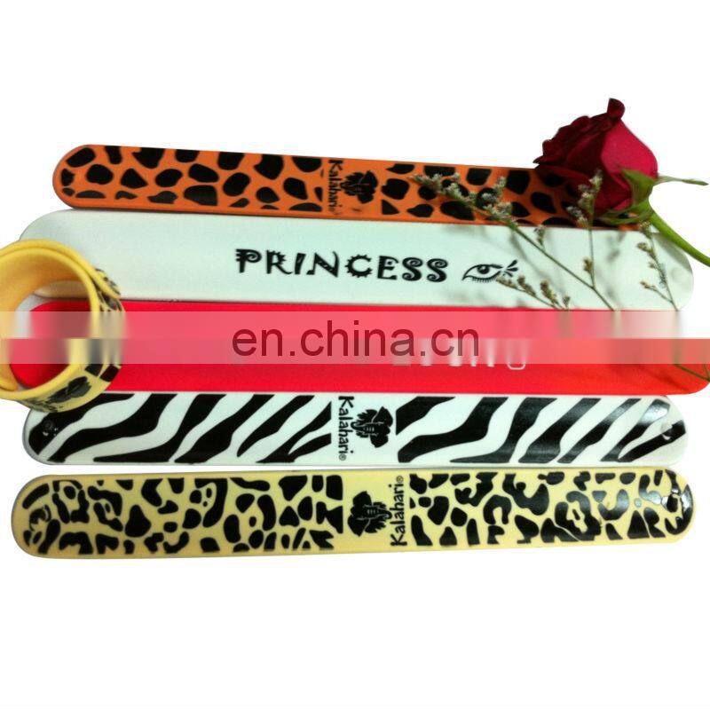 custom-made glowing in the dark silicone wrist band