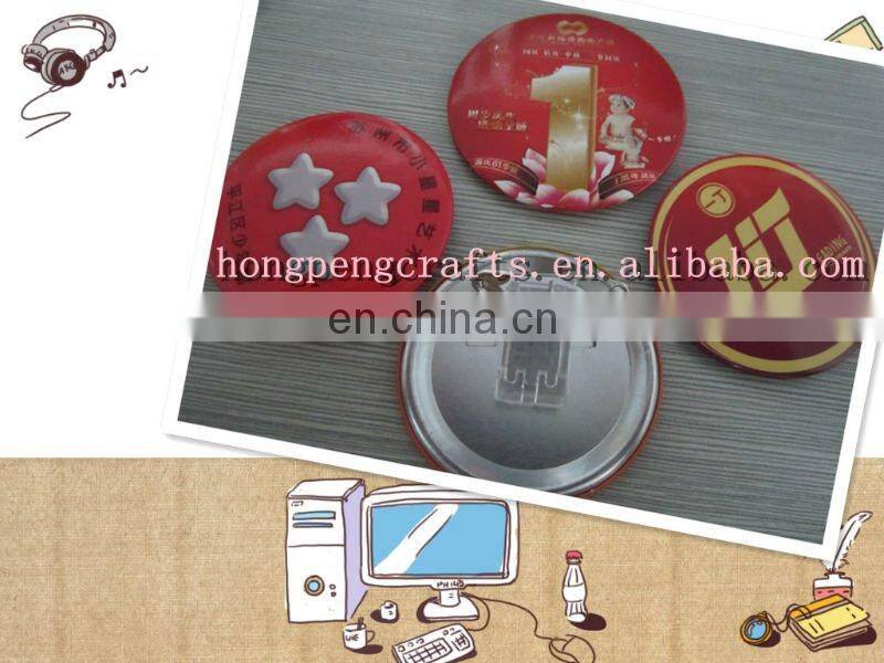 promotional Round Tinplate Badges