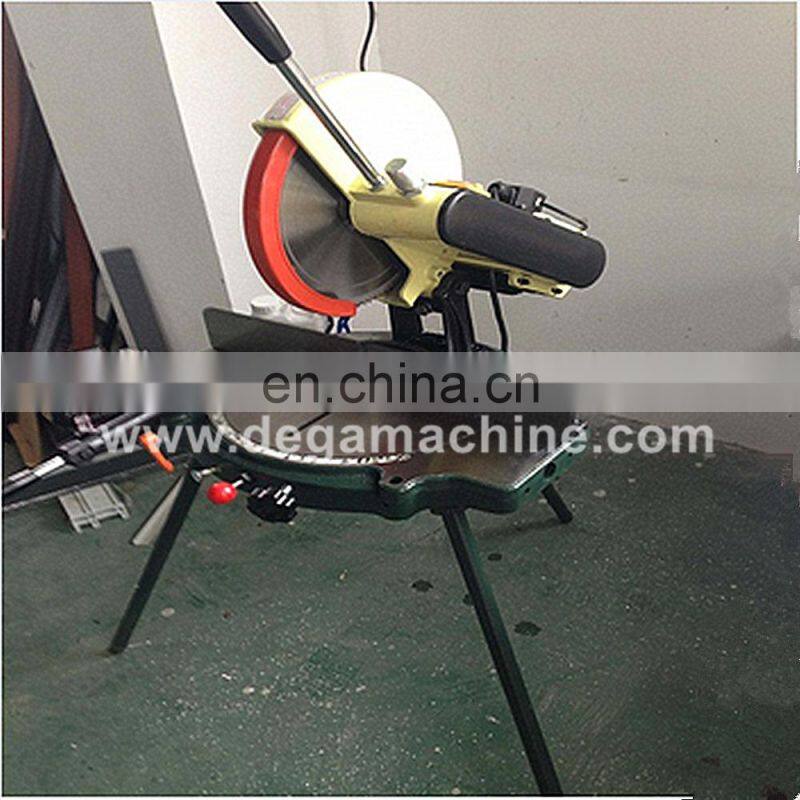 China Manufacturer Electricity Power Laser Dual Sliding Door Miter Saw Single Head Cutting Saw