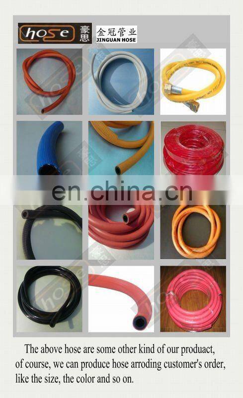 Black Flexible PVC LNG Hose For Liquid Natural Gas Home Use