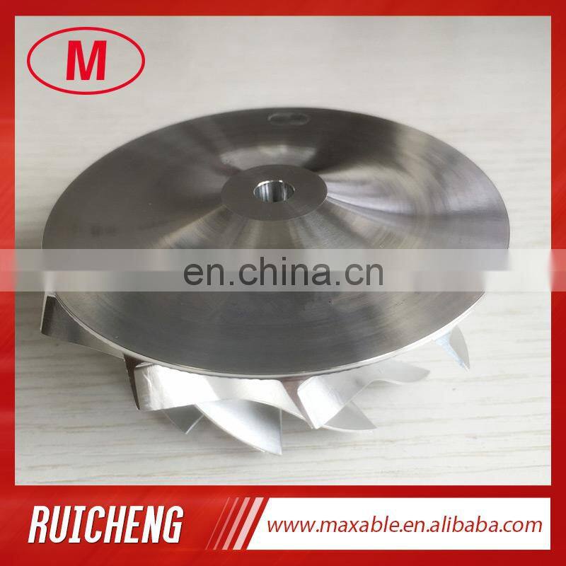 TD05H 59.05/76.13mm 11+0 blades Turbocharger Billet/milling/aluminum 2618 compressor wheel