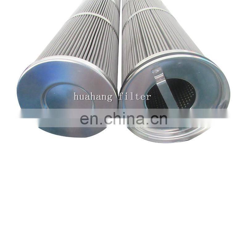 Replacement HFU640GFK100H1 stainless steel metal mesh pleated high flow rate particulate water filter cartridge