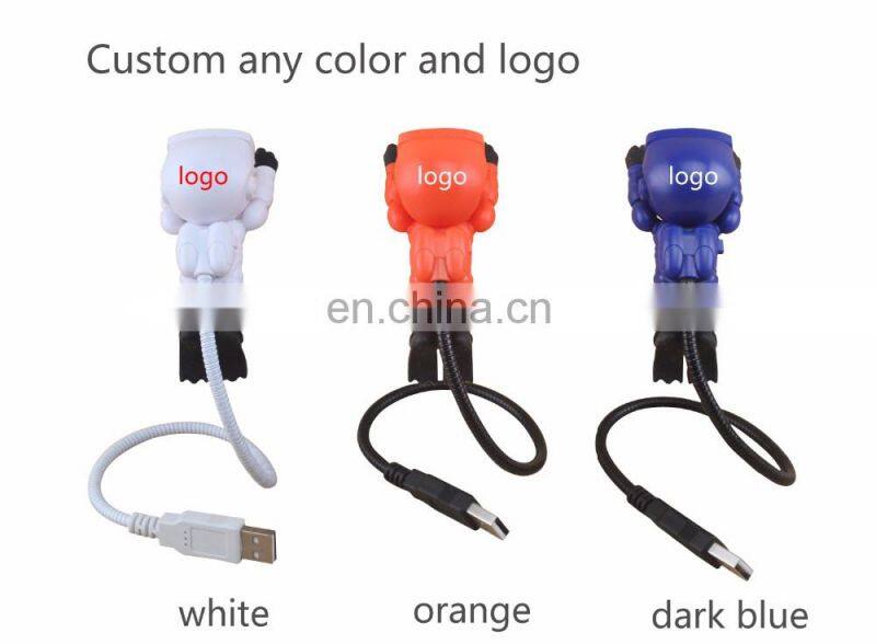 Original promotion creative mini flexible USB gadgets USB LED light for laptop power bank