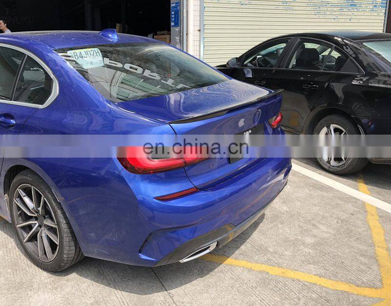 for 19+ BMW 3 Series G20 Carbon Fiber spoiler Trunk Wing Backspoiler