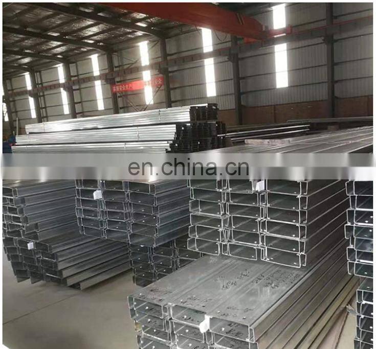 Steel channel galvanized C channel construction C channel steel profile