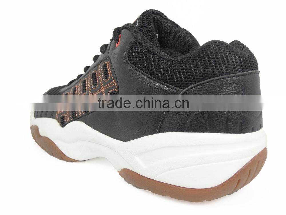 2014 Best Quality Lightweight Leather and Mesh upper Squash Shoe