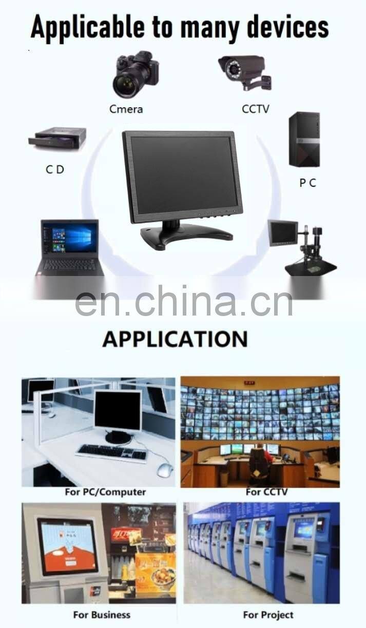 11.6 inch Computer Gaming China Price Cheap touch screen monitor pc LED/LCD display